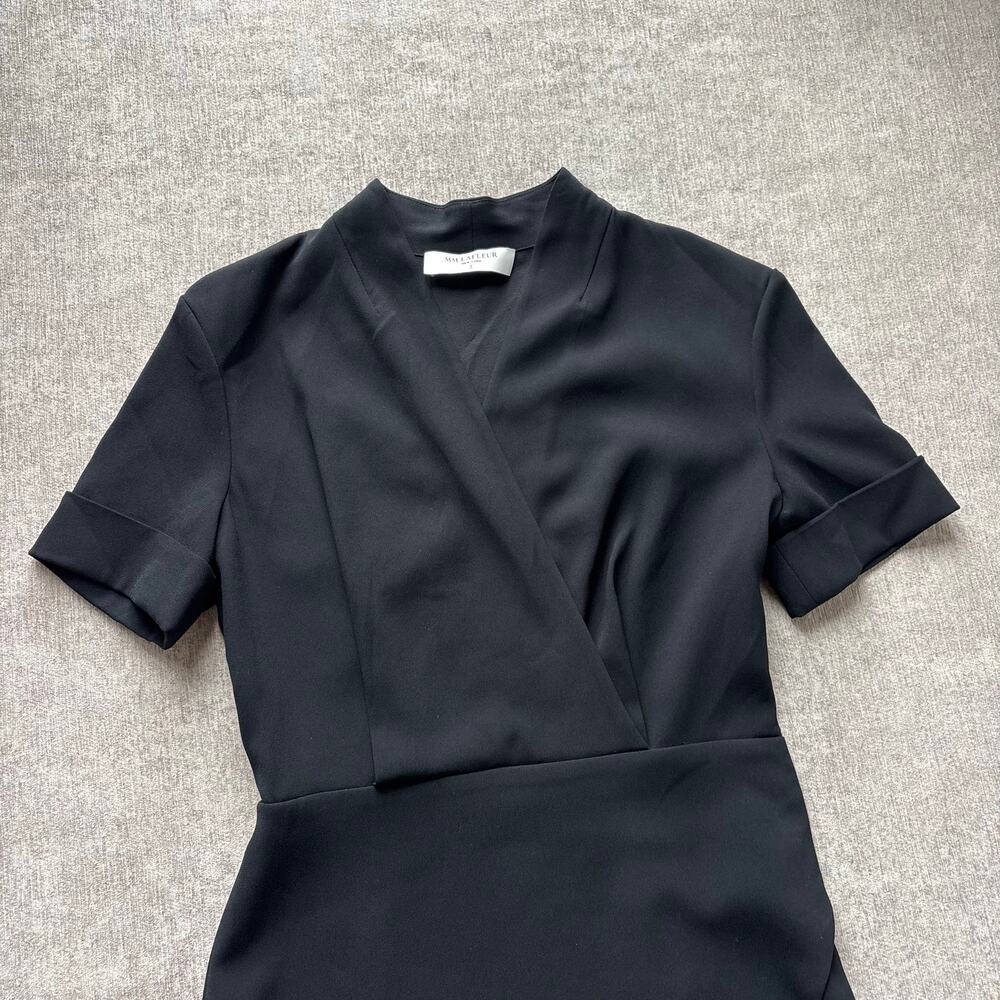 M.M.LaFleur Black Tory Midi Dress - Picture 3 of 7
